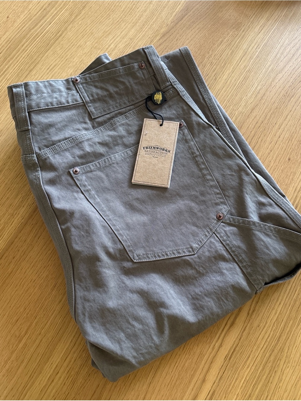 Frizmworks CN Essential Men’s Gray Utility Work Pants